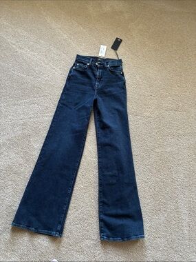 7 for mankind NWT Dark Blue Jeans